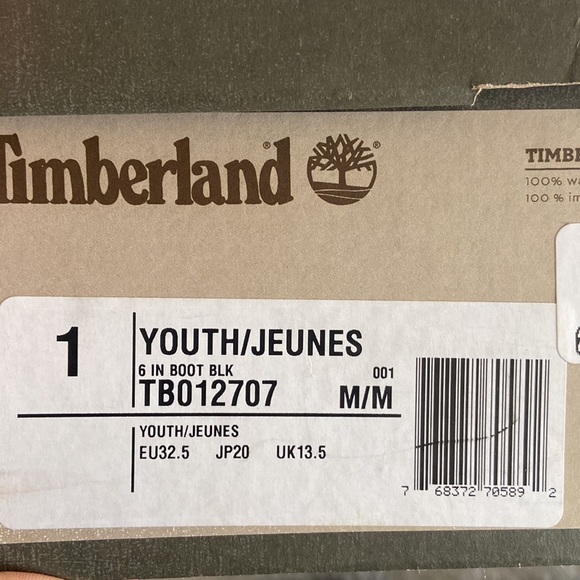 Timberland Waterproof Black - Picture 8 of 8